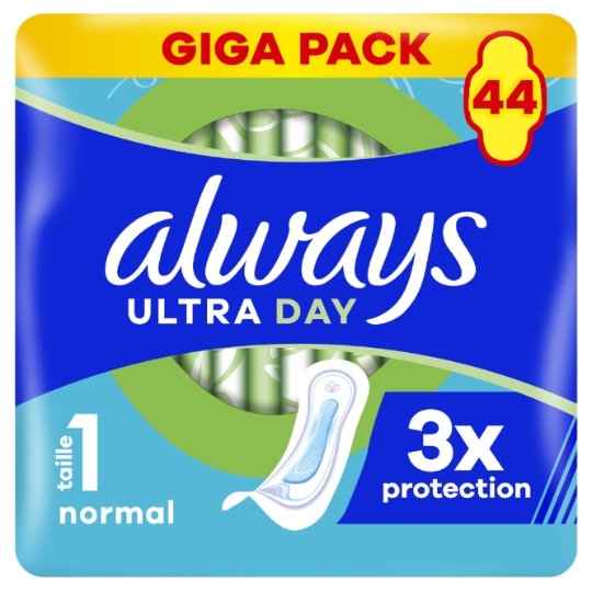 Serviettes Hygiéniques Ultra Day Normal Taille 1 ALWAYS