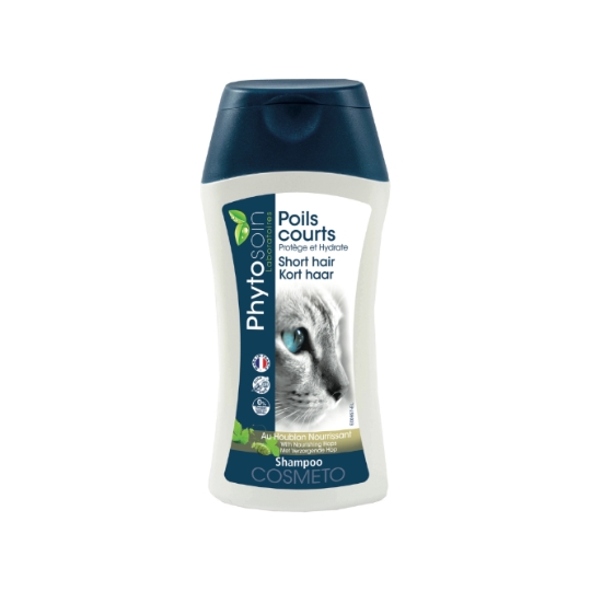 Shampoing pour Animal Poils Courts Protège et Hydrate PHYTOSOIN
