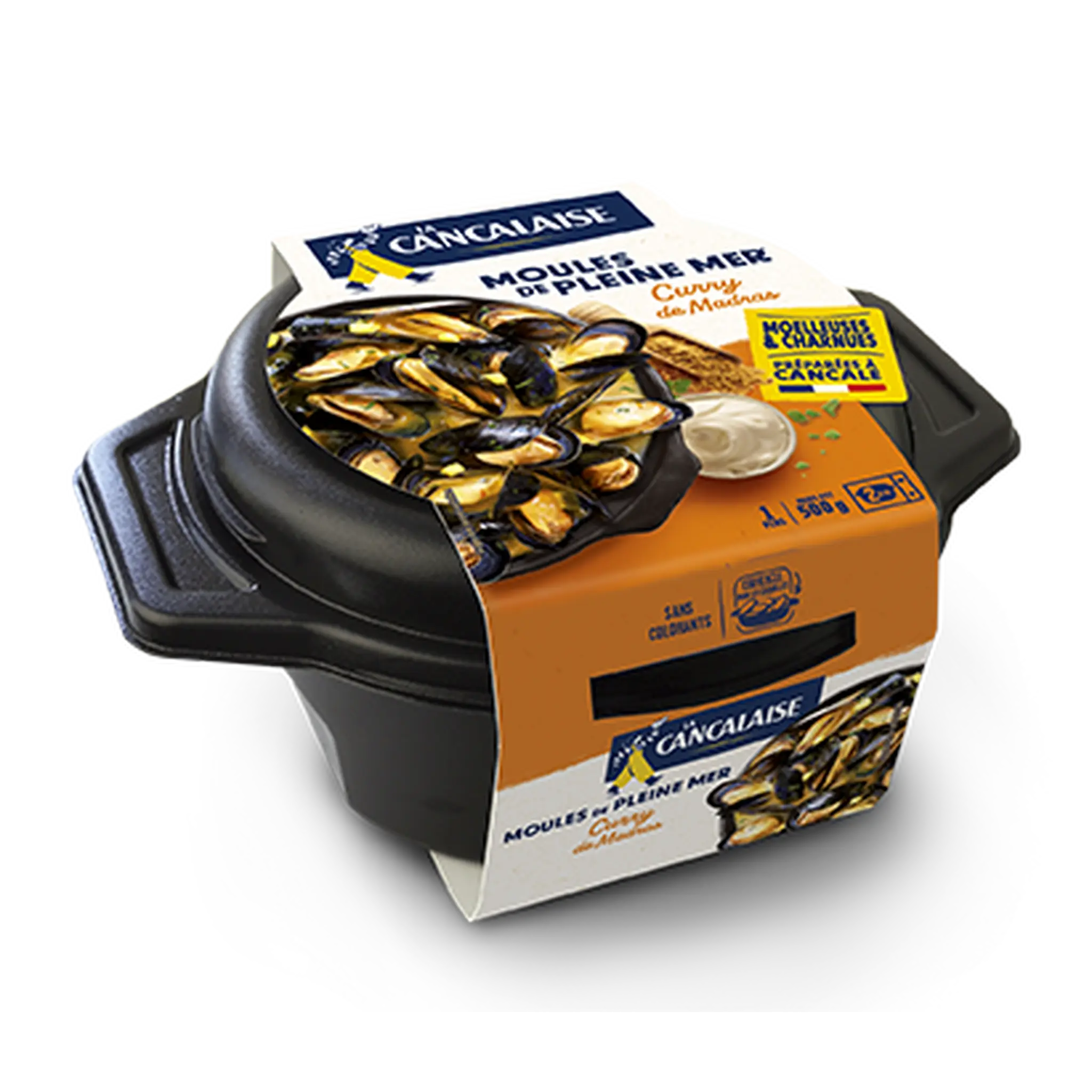 LA CANCALAISE Moules de pleine mer au curry de Madras