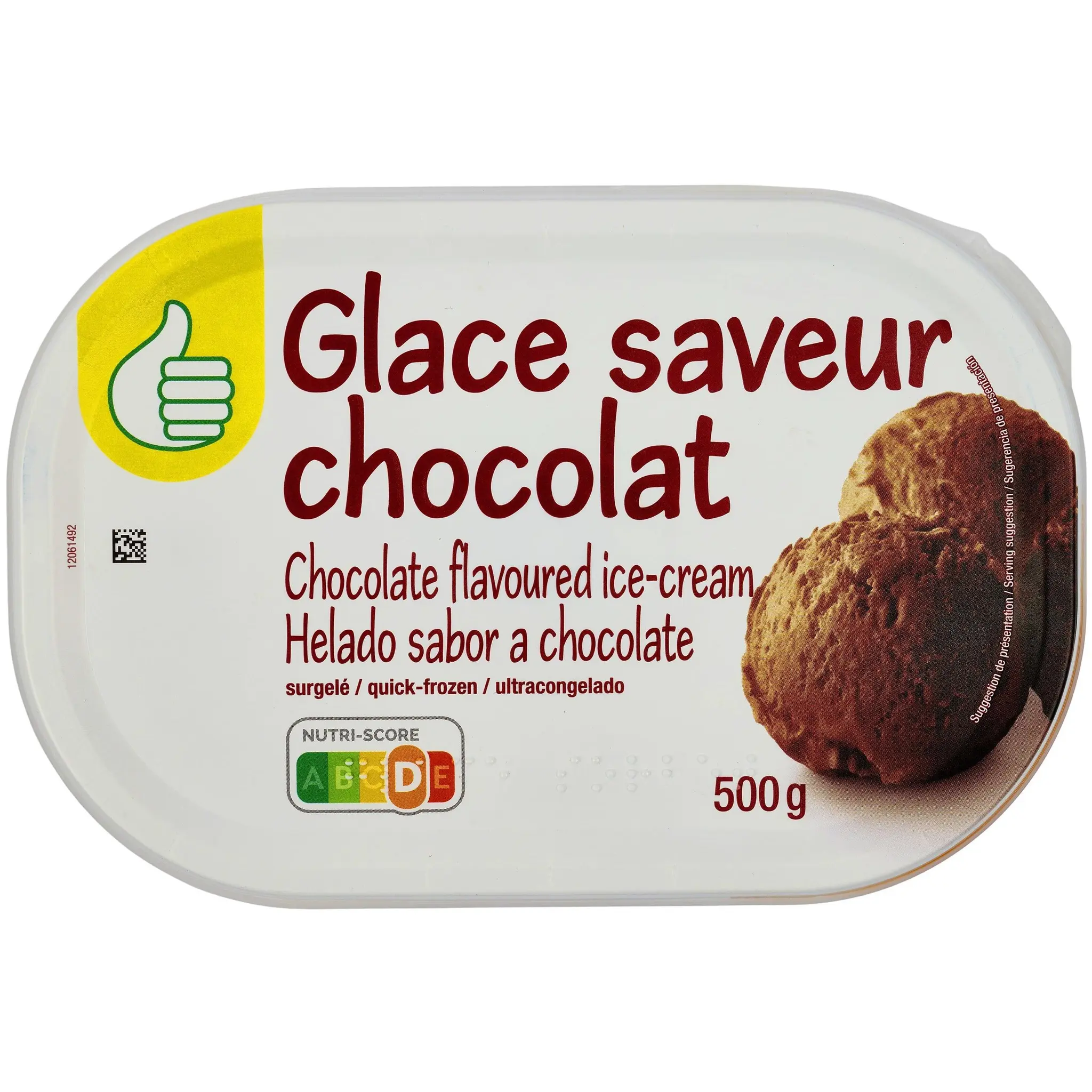 POUCE Glace au chocolat
