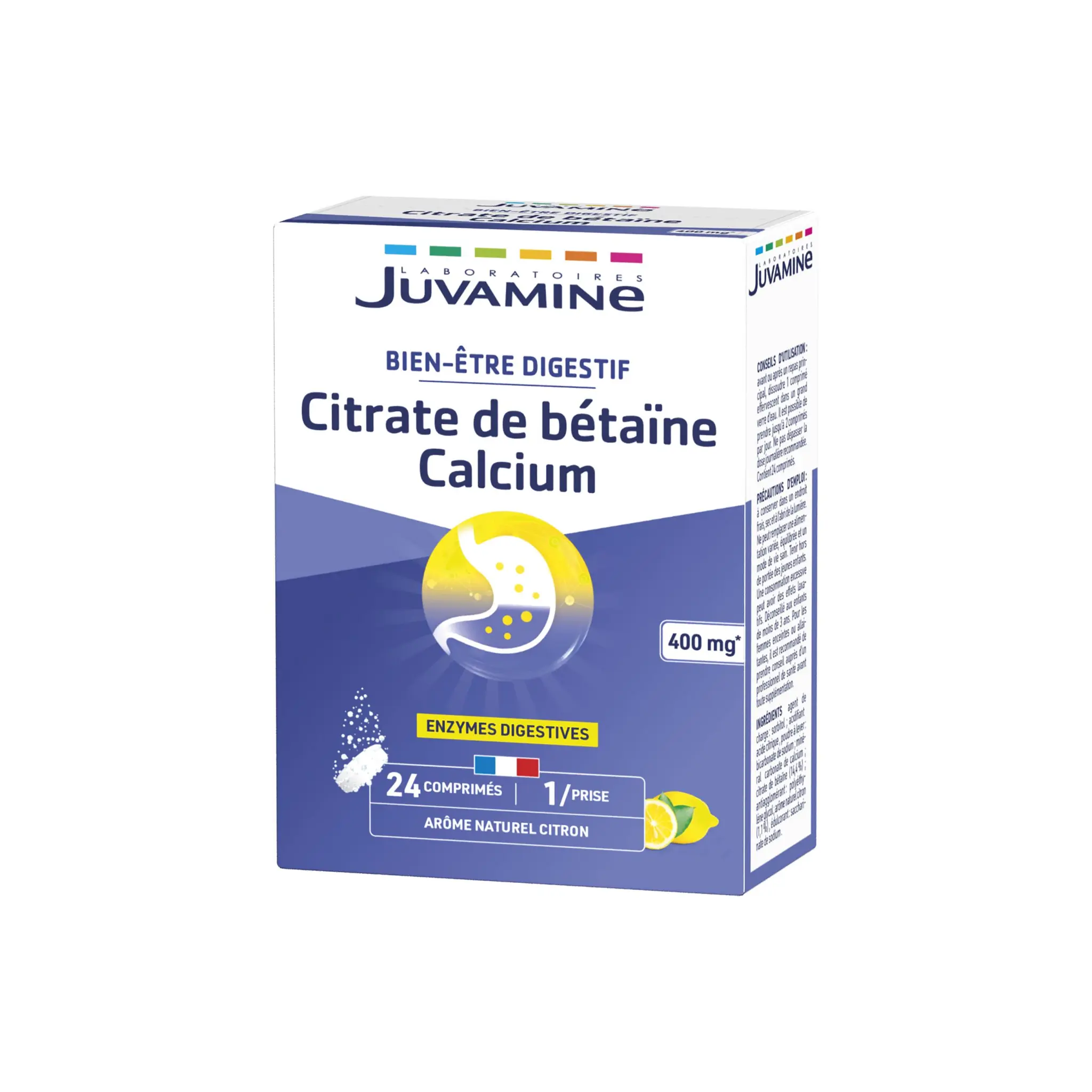 JUVAMINE Citrate de bétaïne comprimés effervescents