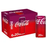 Coca-cola Cherry boite  slim mini frigo pack 6x20cl
