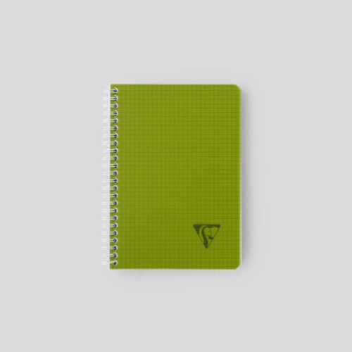 Clairefontaine Carnet à spirales 15X21cm Petits Carreaux 180 Pages