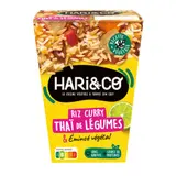 Hari&Co Riz thai de légumes et émincé végétal 300g