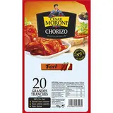 César MORONI Chorizo fort en tranche, 20 tranches - 100g