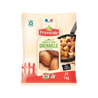Priméale  Pomme de Terre Grenaille - Nouvelle Récolte, Sachet en papier de 1 kilo