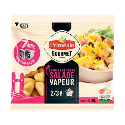 Priméale Pomme de Terre Salade Micro-Ondable, Sachet de 500 g