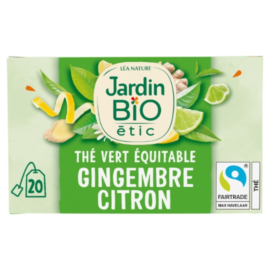Thé Vert Bio gingembre JARDIN BIO ETIC