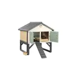 Poulailler En Plastique Surélevé Smoby Life 5 Poules 4 Portes Anti-uv SMOBY