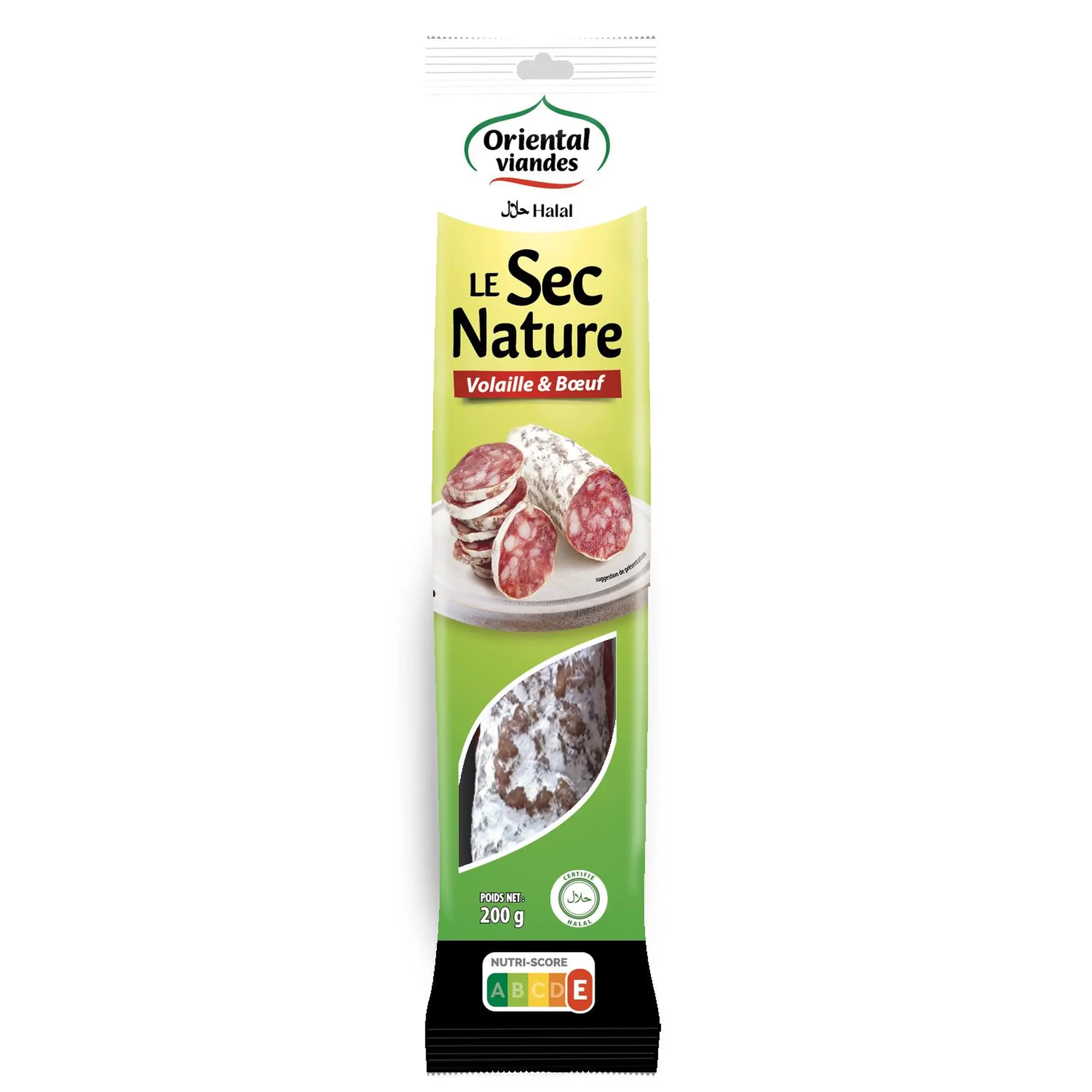 ORIENTAL VIANDES Le sec entier nature volaille et bœuf halal