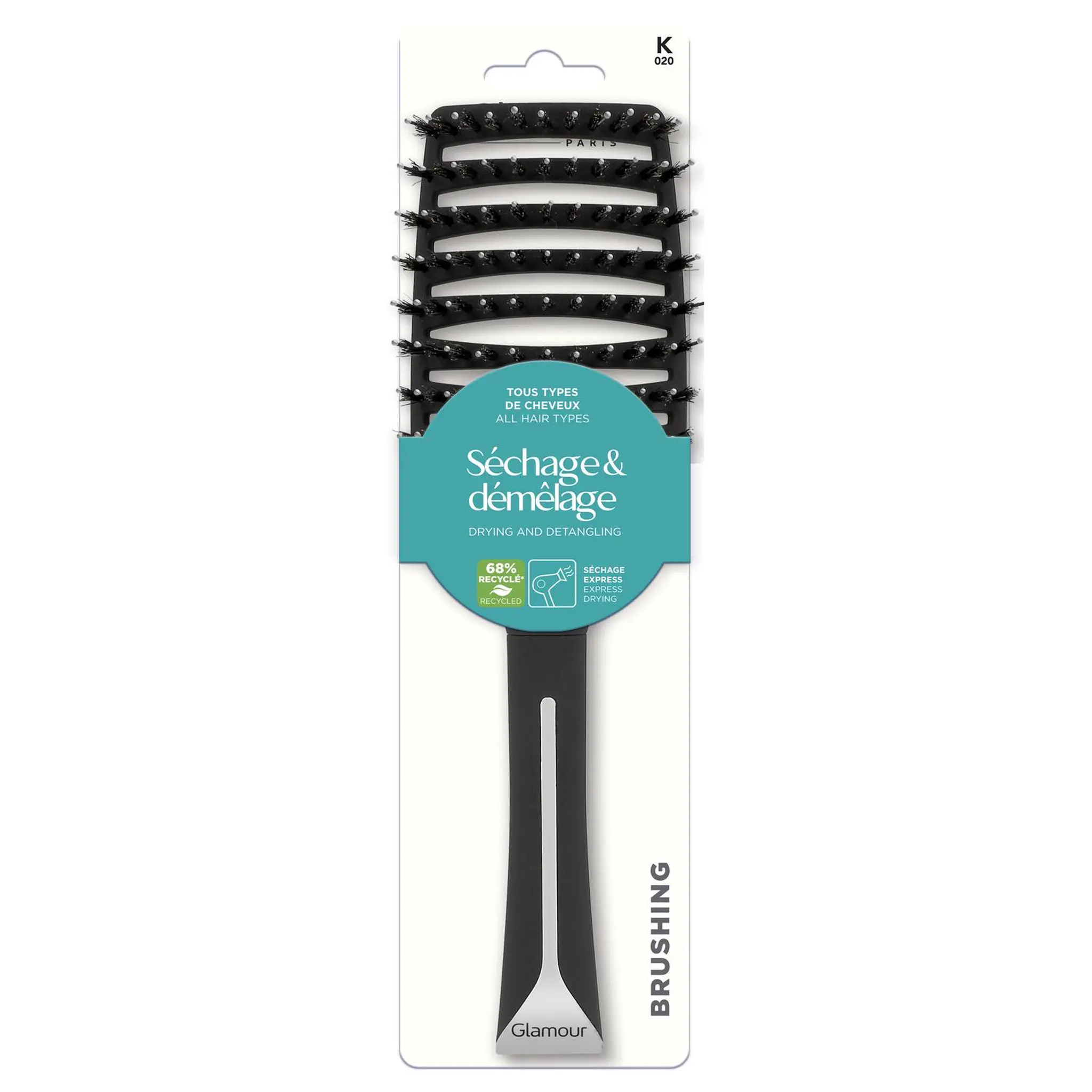 GLAMOUR PARIS Brosse séchage et démêlage