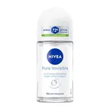 Nivea Déodorant pure invisible bille 72h, 50ml