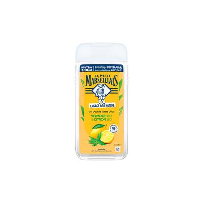 Le Petit Marseillais Gel Douche Extra Doux Verveine Bio & Citron Bio, 300ml