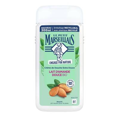 Le Petit Marseillais Gel douche lait d'amande douce bio, 300ml