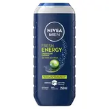 Nivea Men Gel douche Fresh Energy Homme à l'extrait de menthe, 250ml