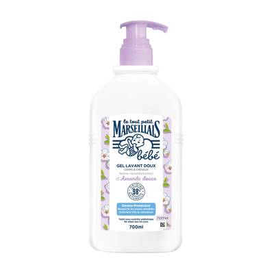 Le Tout Petit Marseillais Gel douche et shampoing 2en1 à l'amande douce, 700ml