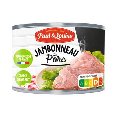 Paul & Louise Jambonneau de Porc en conserve, 400g
