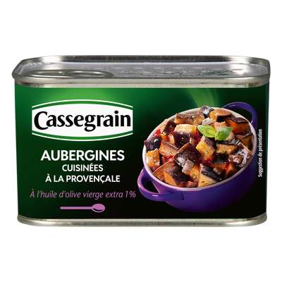 Aubergines à la provençale, Cassegrain (375 g)