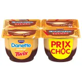 DANETTE Crème dessert saveur Twix