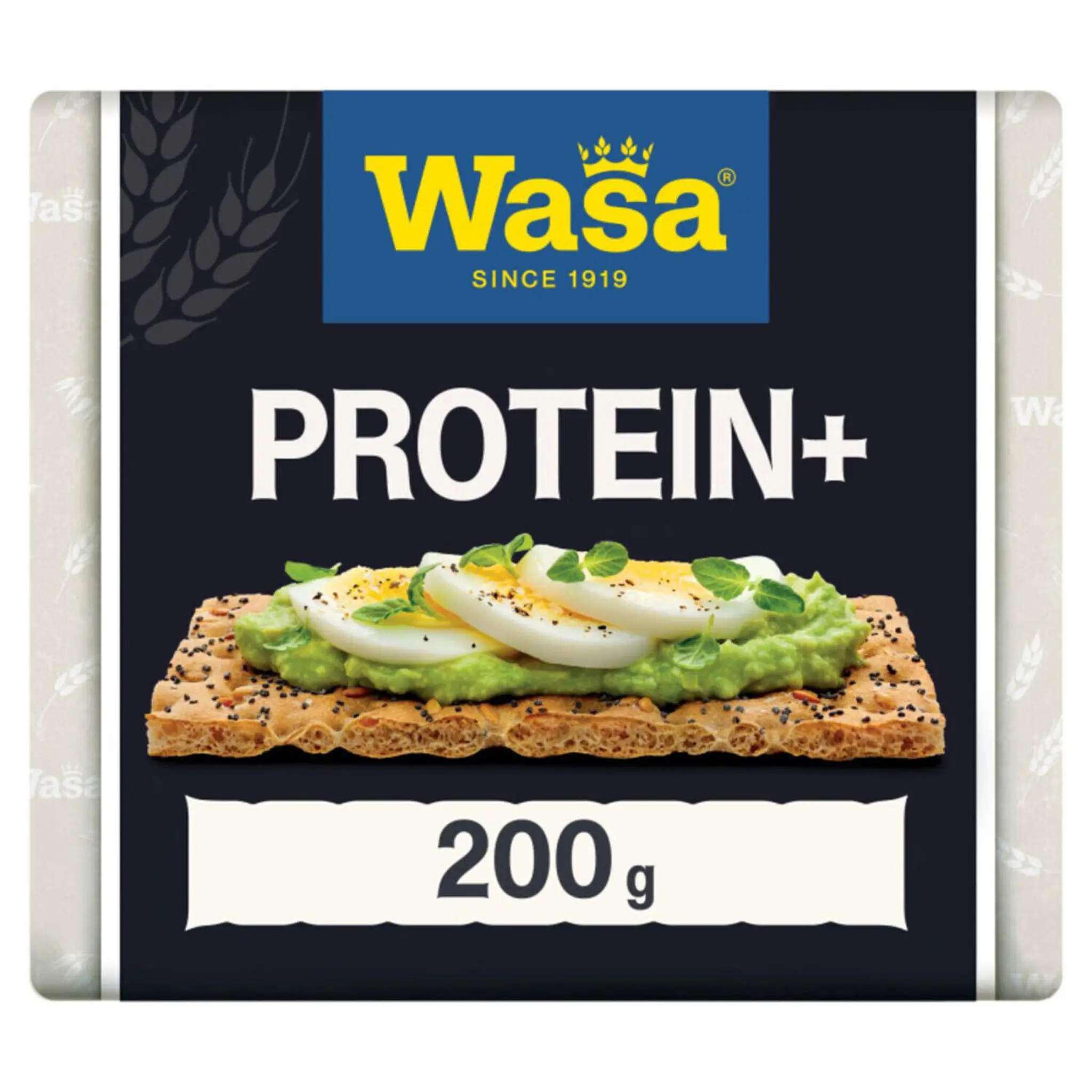 WASA Protein+ Tartines croustillantes aux graines de lin et pavot bleu