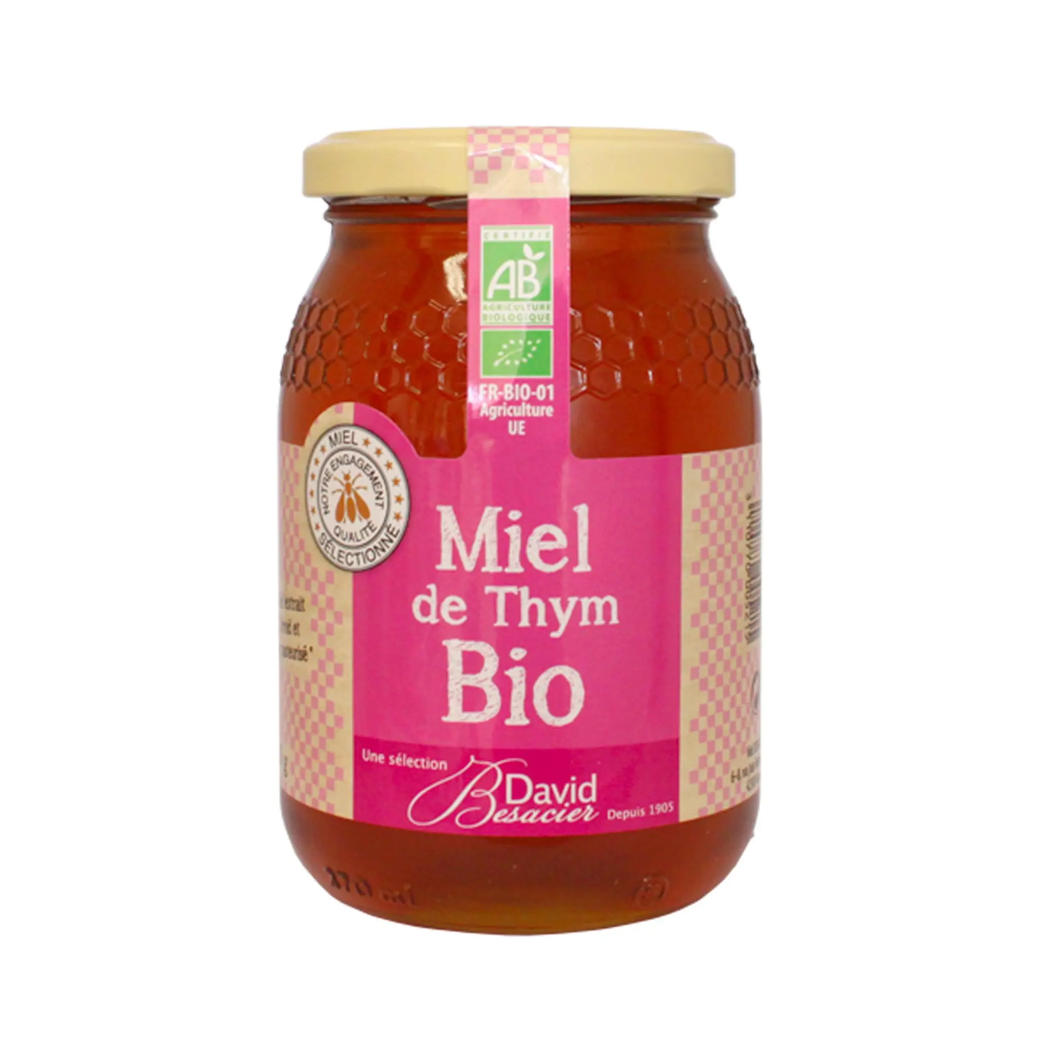 MIEL BESACIER Miel de thym bio