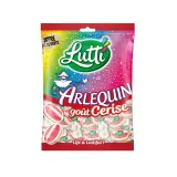 LUTTI Bonbons Arlequin acidulés goût cerise