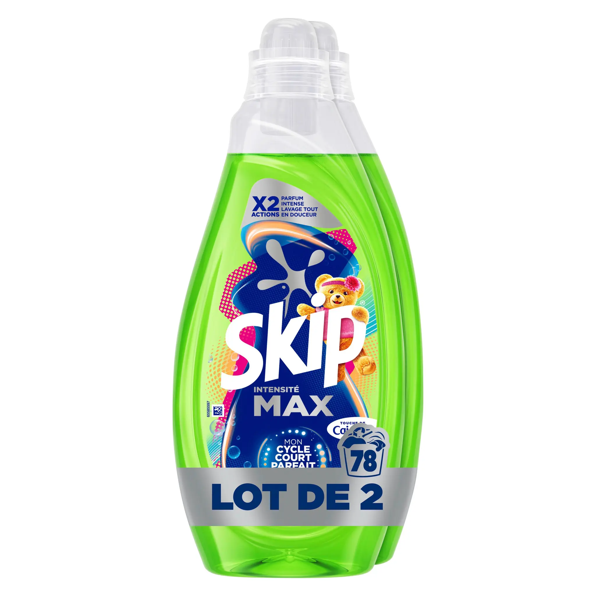 SKIP Lessive liquide fraîcheur de coton