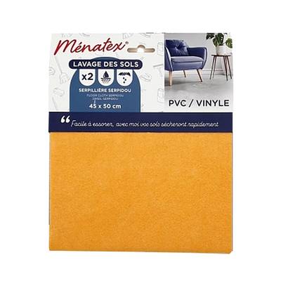 Ménatex Serpillères Serpidou pour PVC et Vinyle, 2 pièces