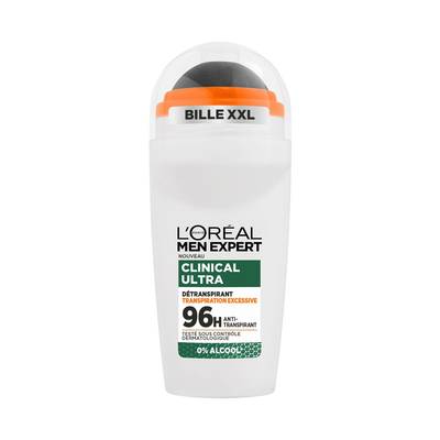 Men Expert Déodorant Bille Homme Anti-transpirant 96h, 50ml