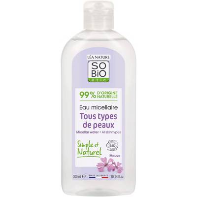 SO'BIO ETIC Eau Micellaire tous types de peaux, 100ml
