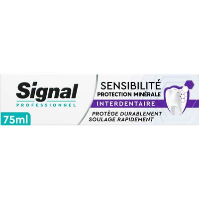 Signal Dentifrice Sensibilité Protection Minérale Interdentaire, 75ml