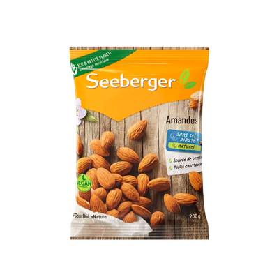Seeberger Amandes décortiquées, 200g
