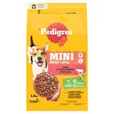 Pedigree Croquettes boeuf légumes pour petit chien adulte, 1,4kg