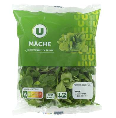 Mâche en sachet, U (60 g)