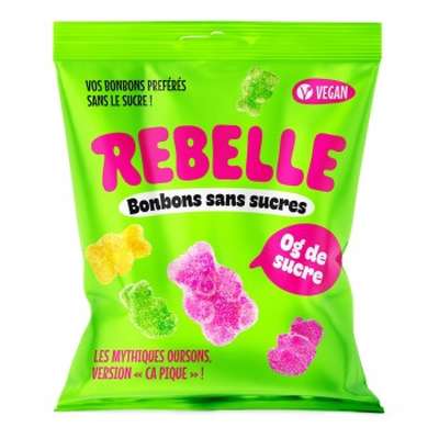 Bonbons oursons acidulés, Rebelle (50 g)