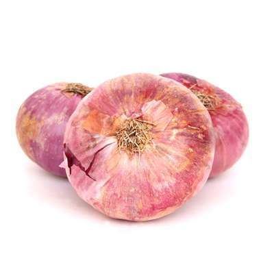 Oignon rose BIO de Bretagne - Direct producteur (filet de 500 g), France