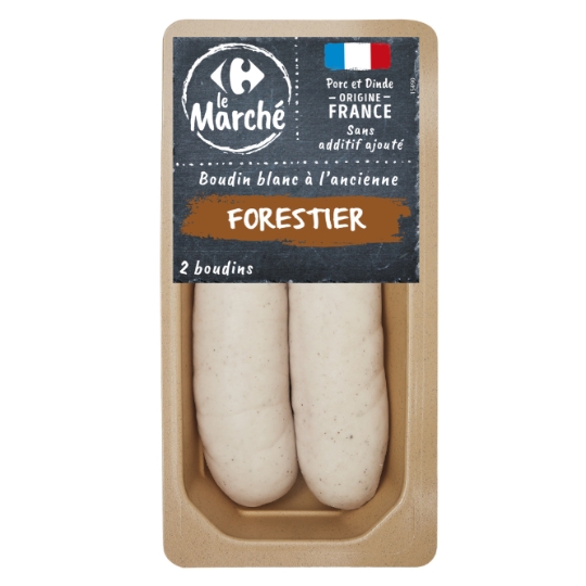 Boudin Blanc Forestier CARREFOUR LE MARCHE