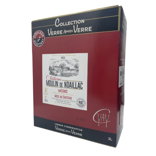 Vin Rouge AOC Médoc CHATEAU MOULIN DE NOAILLAC