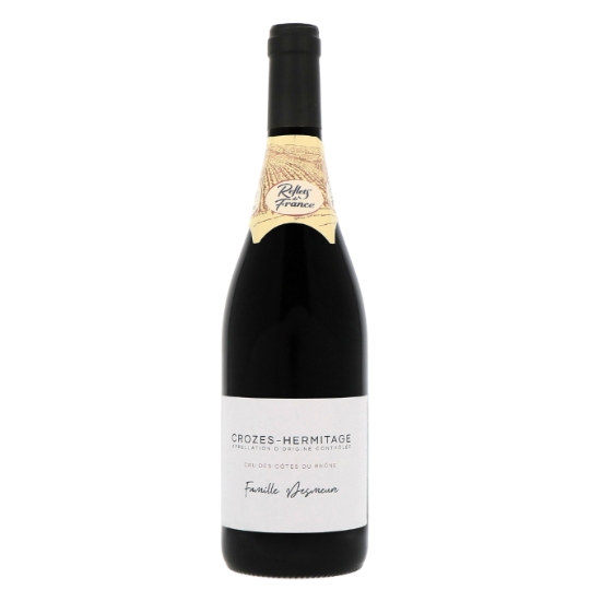 Vin Rouge AOC Crozes-Hermitage Cru des Côtes du Rhône Famille Desmeure REFLETS DE FRANCE
