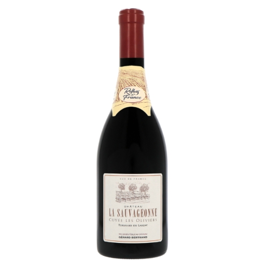 Vin Rouge A.O.C. Terrasses du Larzac Cuvée des Oliviers CHATEAU LA SAUVAGEONNE