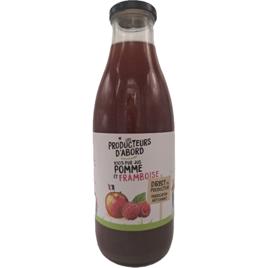 Pur Jus Pomme et Framboise LES PRODUCTEURS D'ABORD