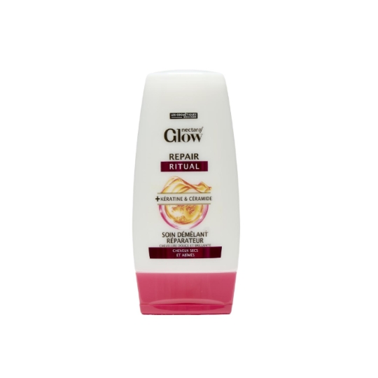 Après-shampoing Soin Démêlant Réparteur pour Cheveux Secs et Abîmés Kératine et Céramide Repair Ritual NECTAR OF GLOW