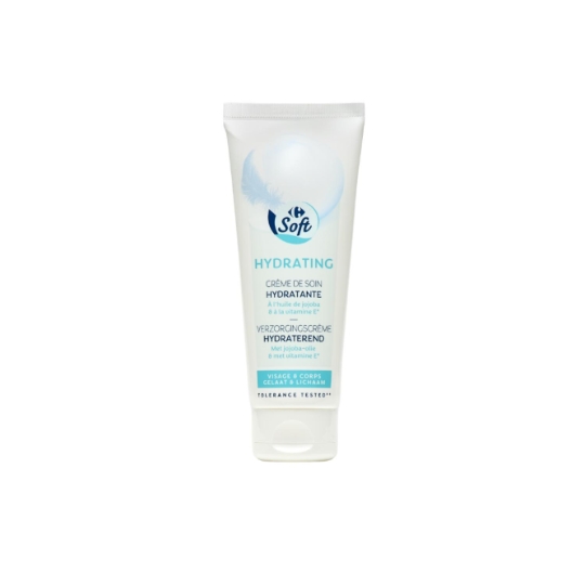 Crème visage et corps CARREFOUR SOFT