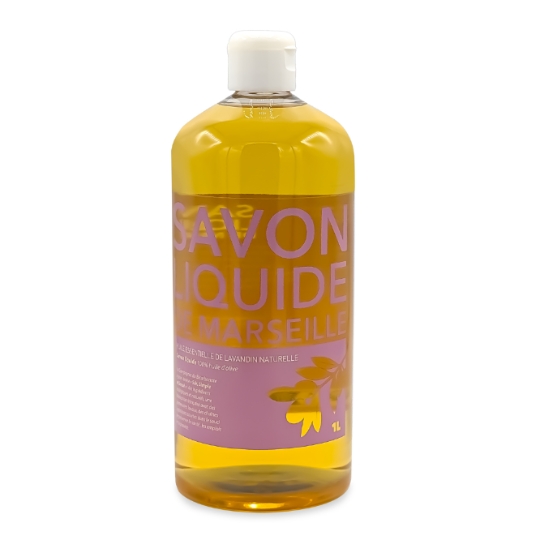 Savon Liquide de Marseille Parfumé à l'Huile Essentiel de Lavadin COMPAGNIE DU BICARBONATE
