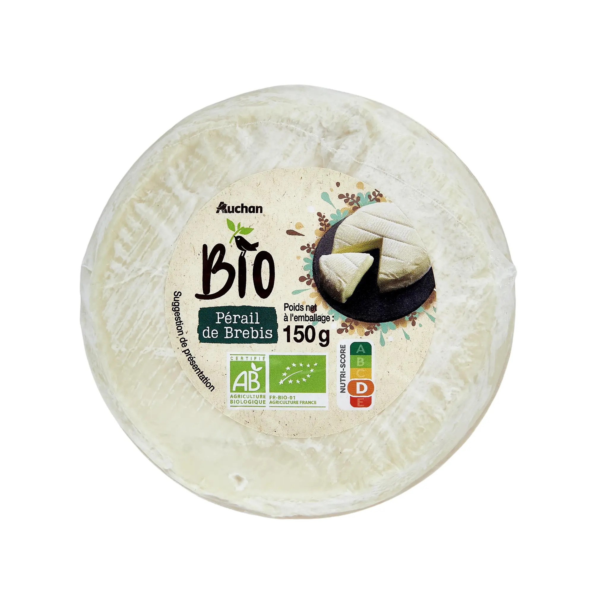 AUCHAN BIO Pérail de brebis