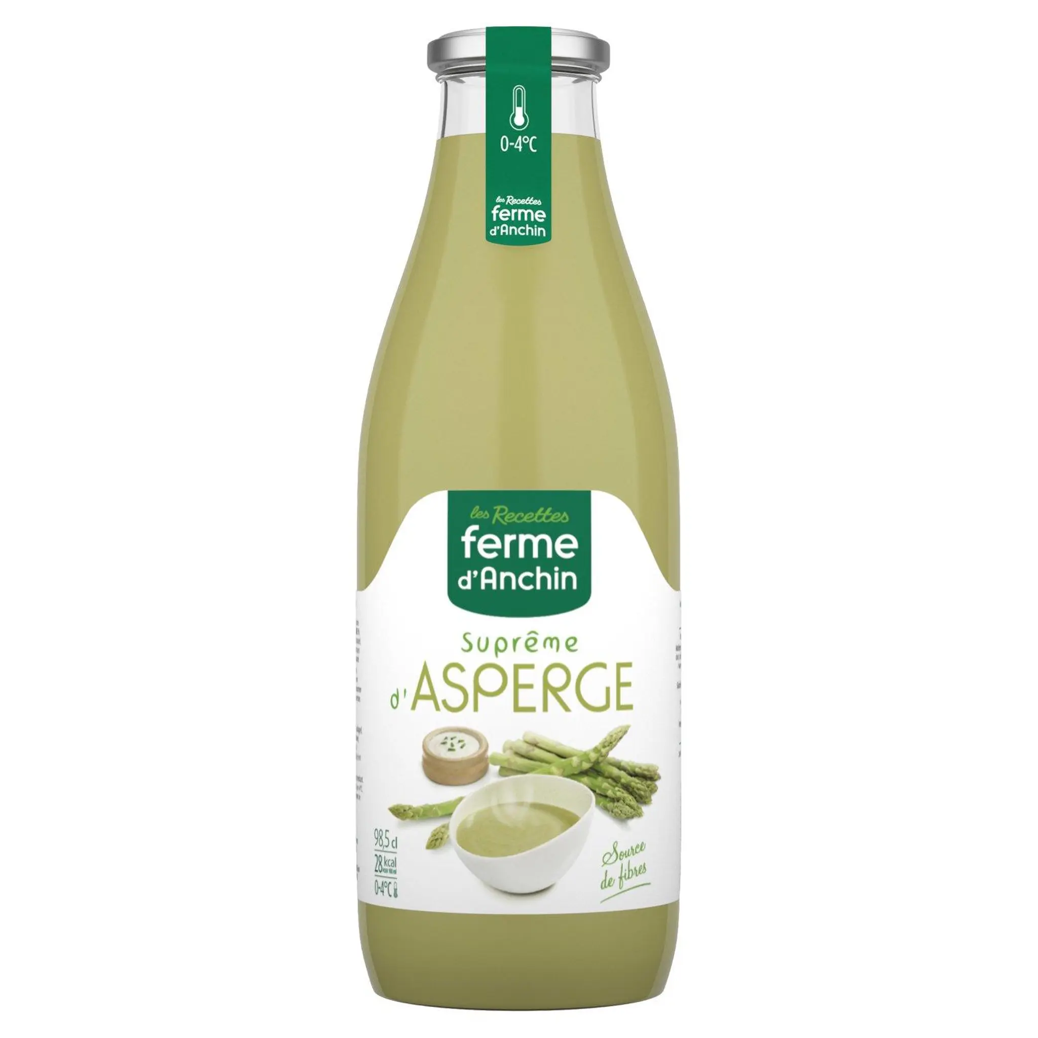 LES RECETTES FERME D'ANCHIN Suprême d'asperge