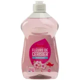 AUCHAN Liquide vaisselle dégraissant fleurs de cerisier