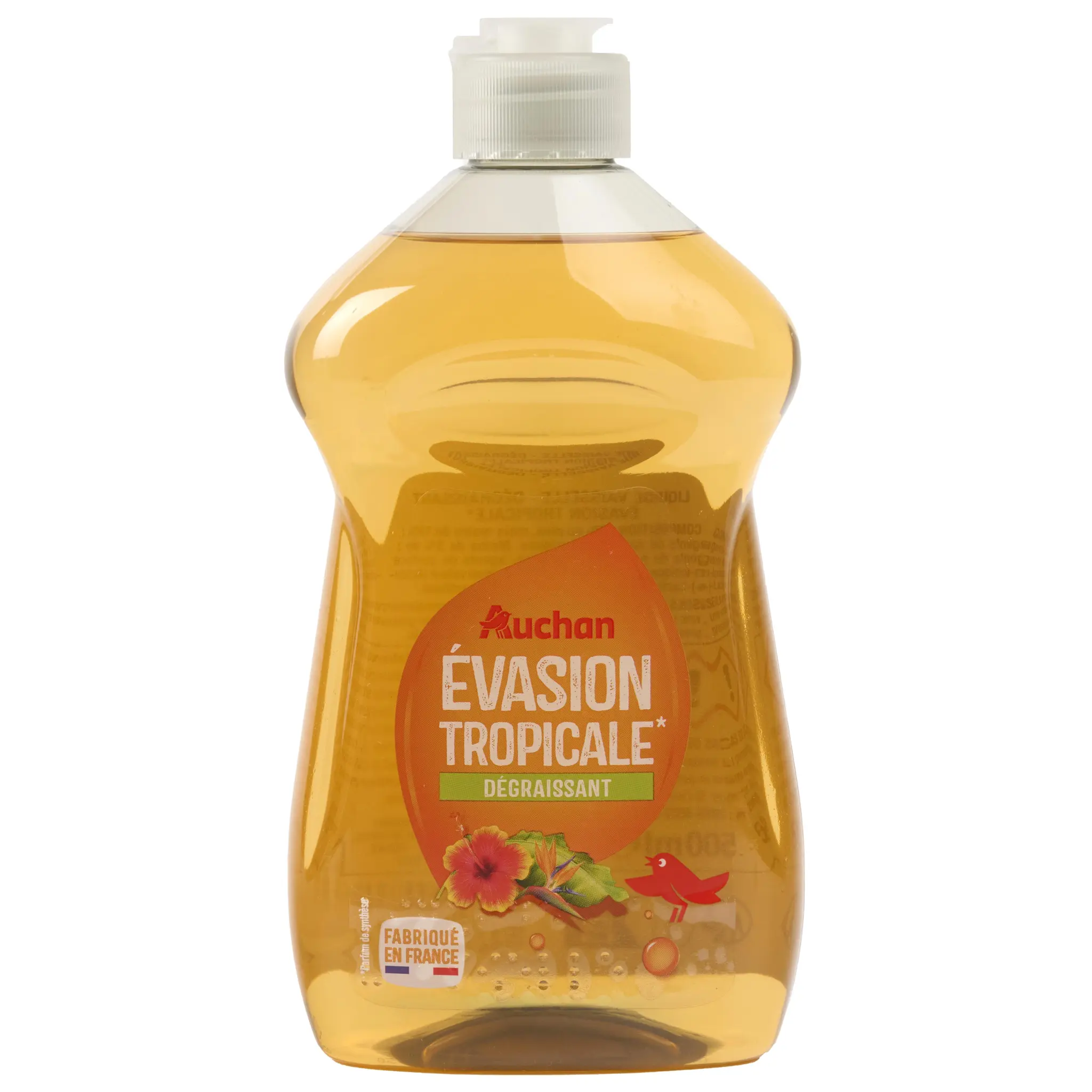 AUCHAN Liquide vaisselle évasion tropicale