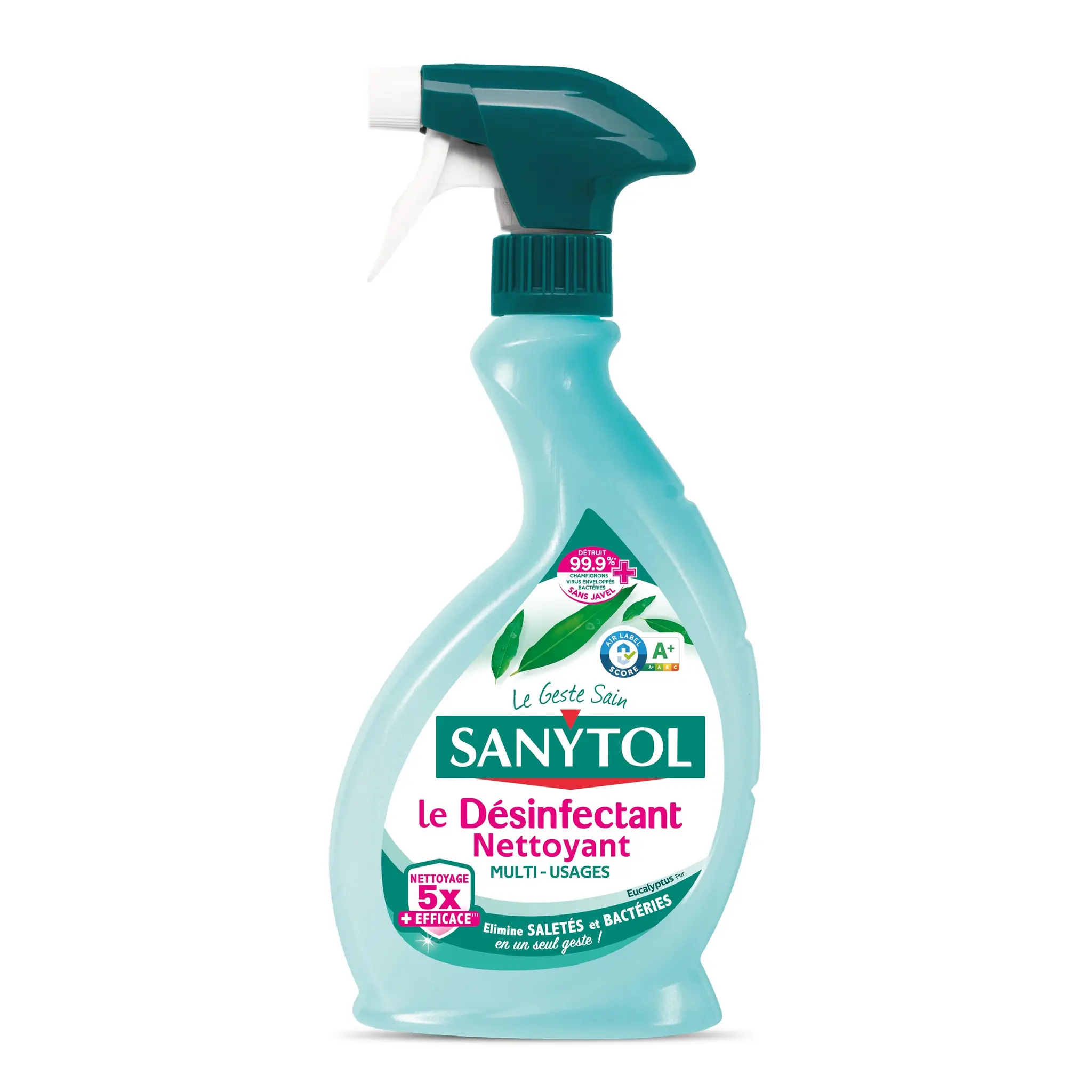 SANYTOL Spray nettoyant désinfectant multi-usages air label eucalyptus