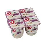 Auchan Riz au lait rhum raisins, 4x115g
